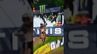 Motor Cross Jumps to the Finish #shorts