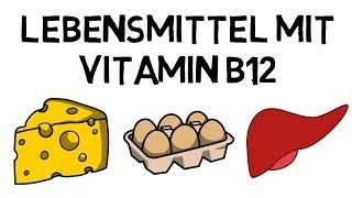 Lebensmittel mit viel Vitamin B12 – Vitamin B12 Mangel vermeiden