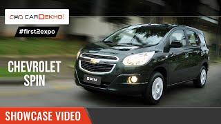 Chevrolet Spin | Showcase Video | CarDekho@AutoExpo2016