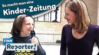 Wie macht man eine KINDER-ZEITUNG? | FINNreporter