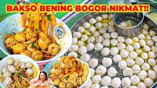 SATU LAGI BAKSO BENING NIKMAT DI KOTA BOGOR!! SEHARI BISA LUDES SAMPE 250 MANGKOK!!