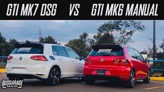 GTI MK7 DSG VS GTI MK6 MANUAL  ¿Qué VOLKSWAGEN es mejor? | BUSGARAGE