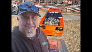 Turbo John is live! At the track…