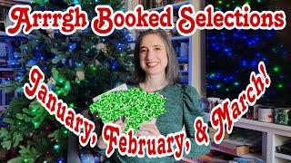 Arrrgh Booked Book Club Announcement! | January - March 2025 Selections!