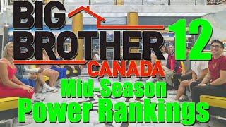 Big Brother Canada 12 - Mid-Season Power Rankings