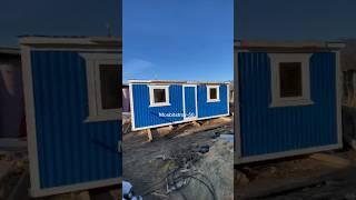 Обзор бытовки, вагончика. Производим все типы бытовок и дачных домов.