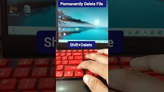 permanently delete file shortcut Keys ll Computer Shortcut Key #shorts