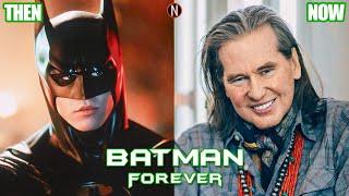 Batman Forever (1995 vs 2024) Cast  Then and Now - 29 Years Later