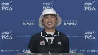 Amy Yang Saturday Flash Interview 2024 KPMG Women's PGA Championship © PGA America