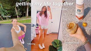 getting my life together vlog *productive + fun*