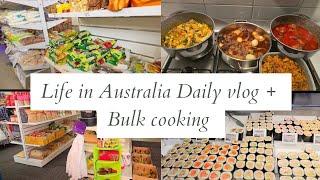 Living in Australia: Bulk cooking Nigerian family family of 5 + shopping #bulkcooking #shopwithme