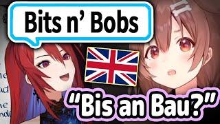 Korone Tries Copying Elizabeth's British English【Hololive】