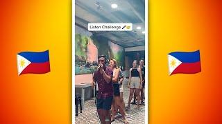  Filipino 'LISTEN' Mic sharing CHALLENGE! 400k Likes in 24hrs!