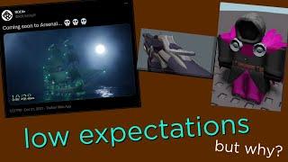 keep expectations of the Arsenal Halloween 3 Update LOW | Roblox