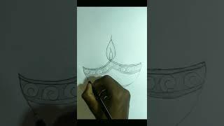 new diya diyali vairl  #short#youtube #sketch #art #short drawing #art short video