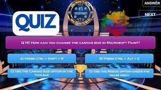 Best MS Paint Quiz Game | #wepptutorials #mspaint #learnmspaint  #quizgames #mspaintquiz