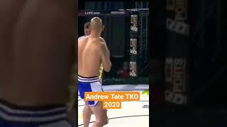 Andrew Tate TKO in 2020