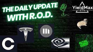 YieldMax ETFs TSLY, NVDY, CONY, & MSTY Holdings Review - 8/9/24 (⬇️⬆️⬇️⬆️?) #tsly #tsla #nvdy #nvda