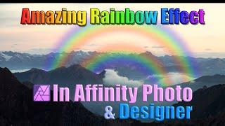 Create an Amazing Rainbow Effect in Affinity Photo and Designer 2