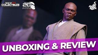 Hot Toys MACE WINDU Star Wars: Attack of The Clones 20th Anniversary Unboxing and Review