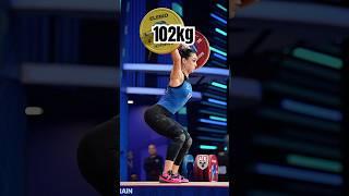 Giulia Miserendino (64kg Italy ) 102kg / 225lbs! 2024 World Weightlifting Championships #rocklee