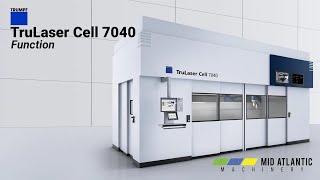 TRUMPF TruLaser Cell 7040: Functions | Mid Atlantic Machinery