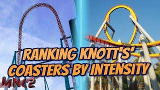 Top 5 Most INTENSE Roller Coasters at Knott's Berry Farm