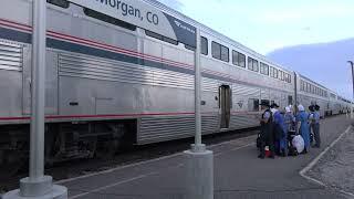 The Calif. Zephyr #5 in Ft. Morgan on 22AUG2024