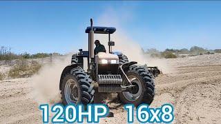 NUEVO TRACTOR EN MEXICO 8030 FWD DE 120 HP 4 CILINDROS INTERCOOLER 16X8 CON RASTRA DE 32 DISCOS