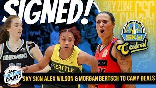 Breaking: Chicago Sky Sign Alex Wilson, Arella Guirantes & Morgan Bertsch To Training Camp Deals