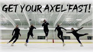 10 Amazing Drills To Learn Your AXEL Jump FAST | 3 MIN LESSONS