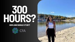 Are 300 Hours enough to PASS the CFA EXAMS?