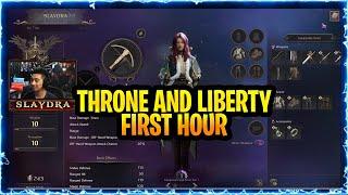 Throne and Liberty Open Beta First Impressions and Gameplay, First Hour Thoughts / Review