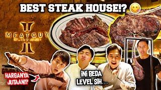 MUKBANG STEAK RAKSASA DI MEATGUY STEAK HOUSE SCBD! KAGET SAMA RASANYA... FT. TOMO & YUSUKE