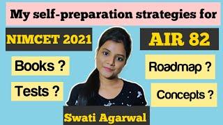 Nimcet Self-preparation Strategy | NIMCET self-study roadmap | NIMCET 2021 | AIR 82 | NIMCET result