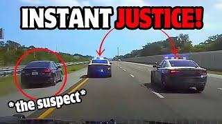 WHEN COPS ARE ON TIME | Best of Instant Justice & Instant Karma USA