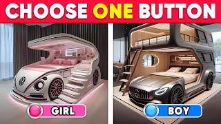 Choose One Button!   BOY or GIRL Edition | Daily Quiz