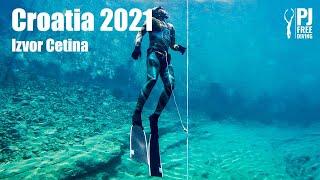 Freediving - Izvor Cetina - Croatia 2021