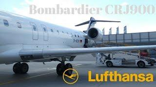 Lufthansa CityLine CRJ900 SEAT REVIEW + Boarding Process!