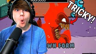 TRICKY vs. HANK Imposter Role in Among Us... @GameToonsGaming REACTION!