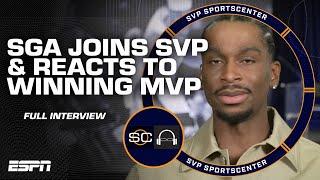 Shai Gilgeous-Alexander reacts to winning NBA MVP & details emotional press conference