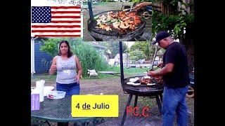 CELEBRANDO EL 4 DE JULIO CON POLLO ASADO