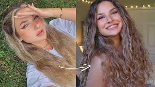 how I fixed my damaged wavy hair