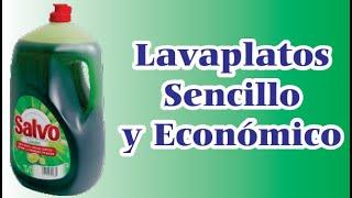 LAVAPLATOS súper sencillo y económico (Corregido)