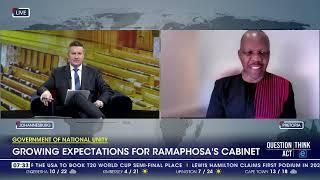 Așteptări în creștere pentru cabinetul lui Ramaphosa