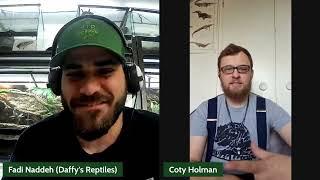 Keeping & Breeding Less Common Reptiles with Coty Holman Of Leviathan Reptiles!