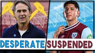 Edson Alvarez suspended for Newcastle v West Ham | Under pressure Lopetegui needs a win