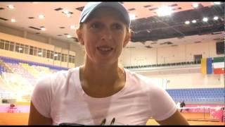 Anastasia Rodionova Fed Cup interview