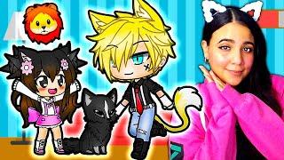 THE LION'S PUP  Gacha Life Mini Movie Love Story Reaction