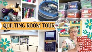 Quilting Studio & Quilting Shop Tour